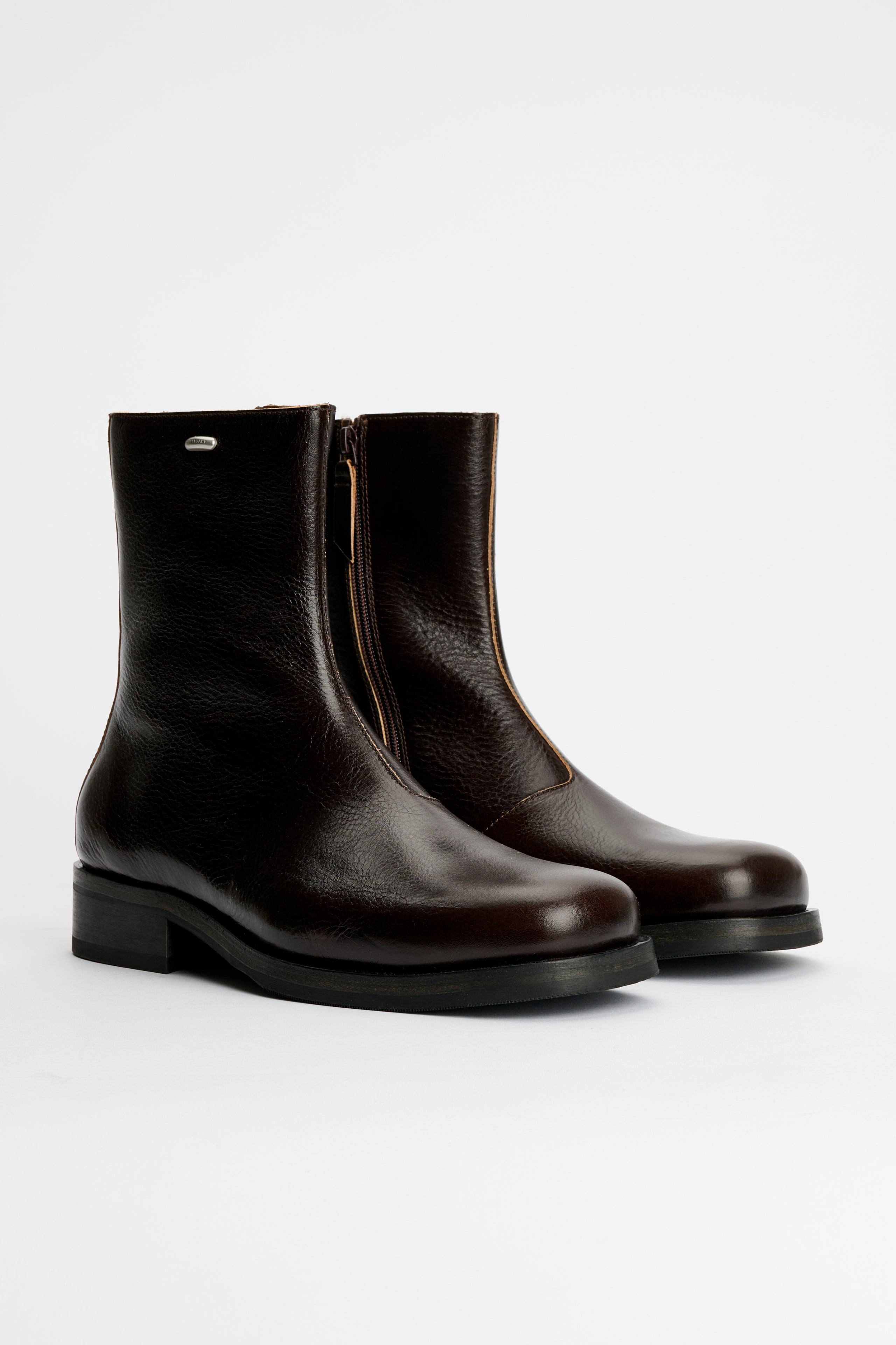 OUR LEGACY CAMION BOOT DEEP AMERICANO LEATHER - 3