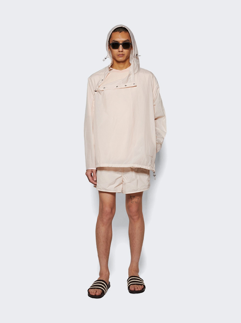 X Wales Bonner Nylon Shorts Wonder Quartz - 5