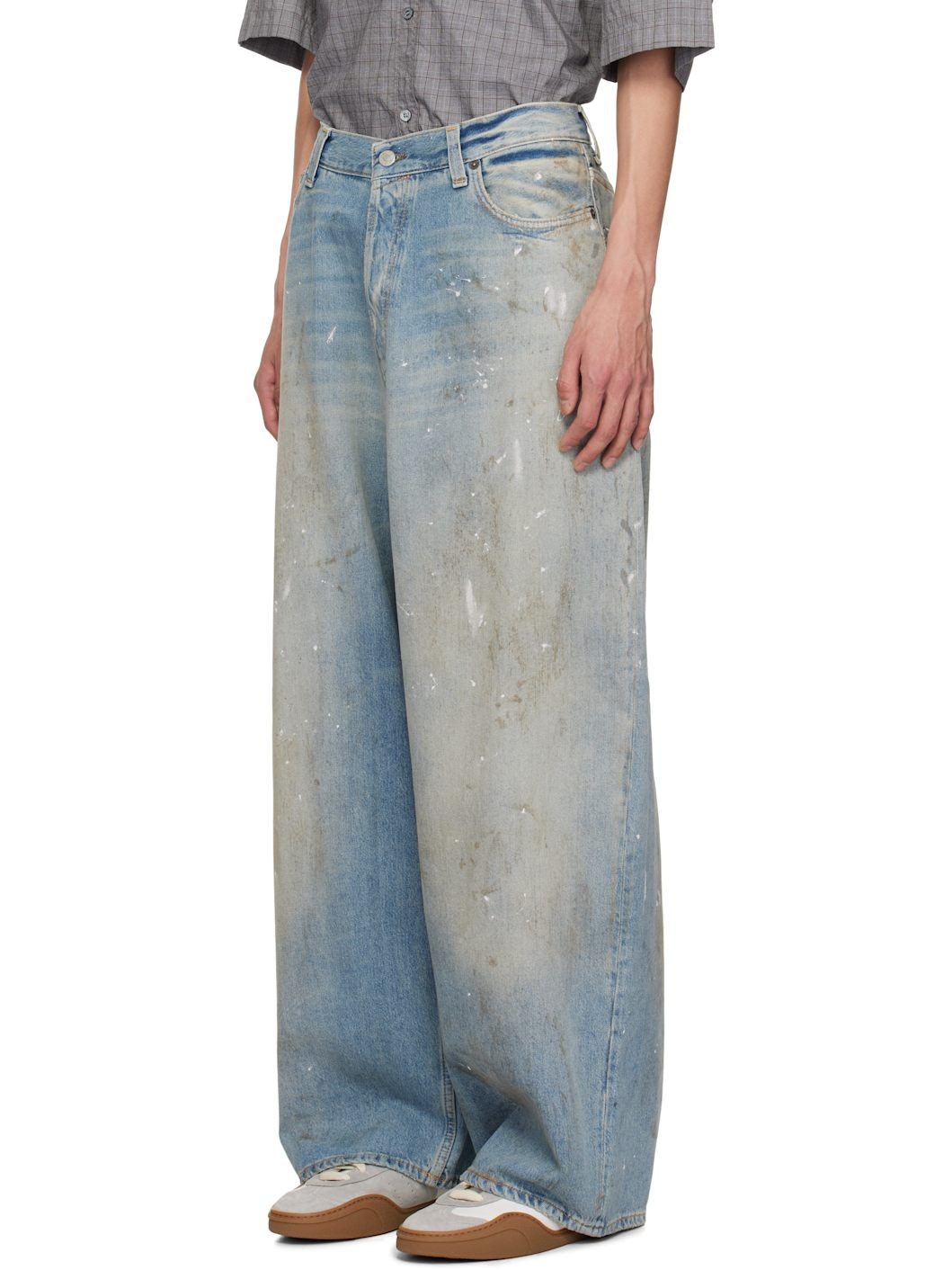 Blue Super Baggy Fit 2023M Jeans - 4