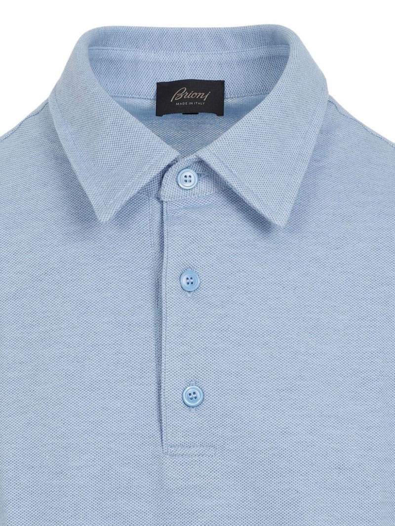 Brioni organic cotton polo shirt outlook