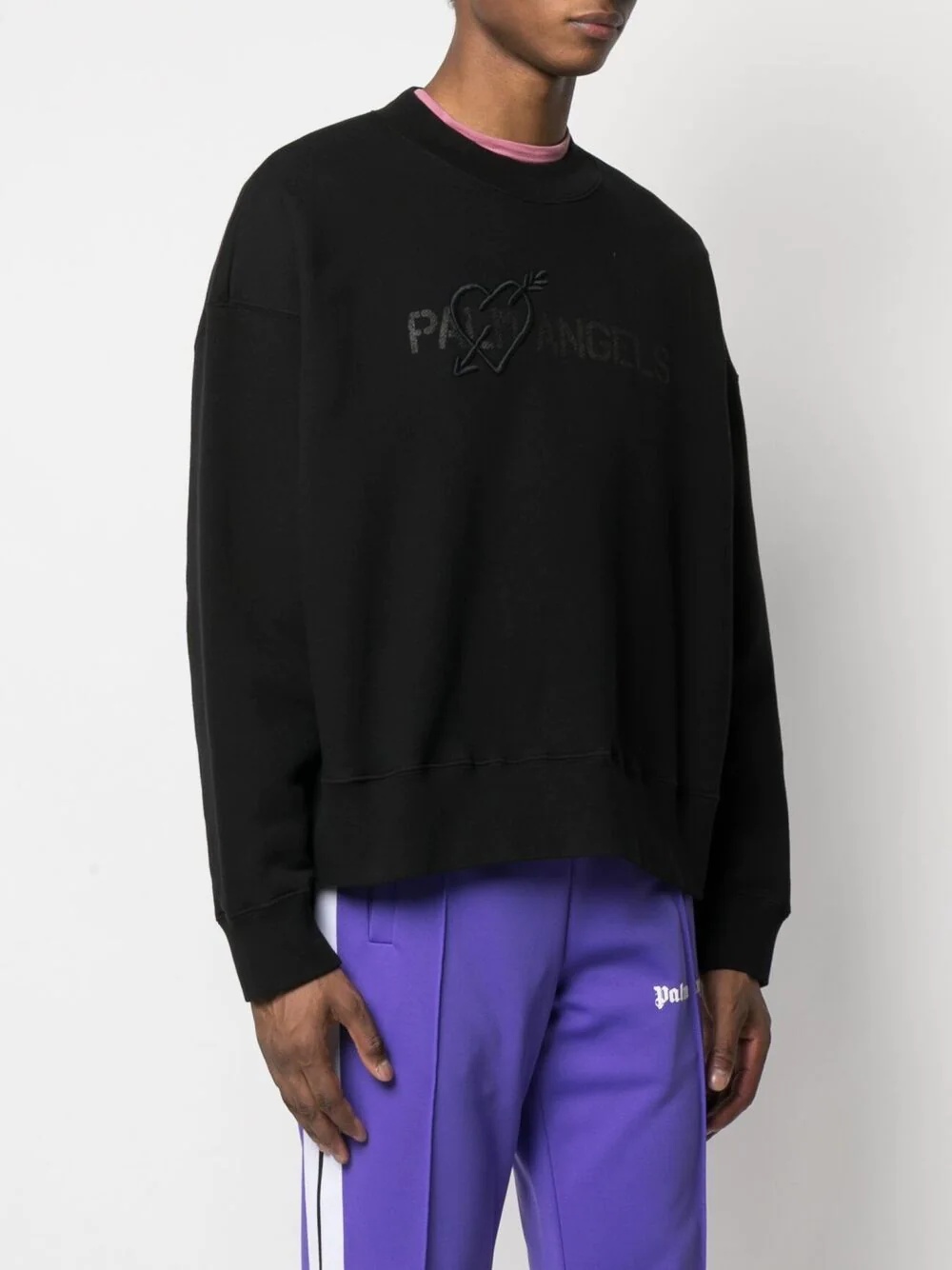 logo-print sweatshirt - 3