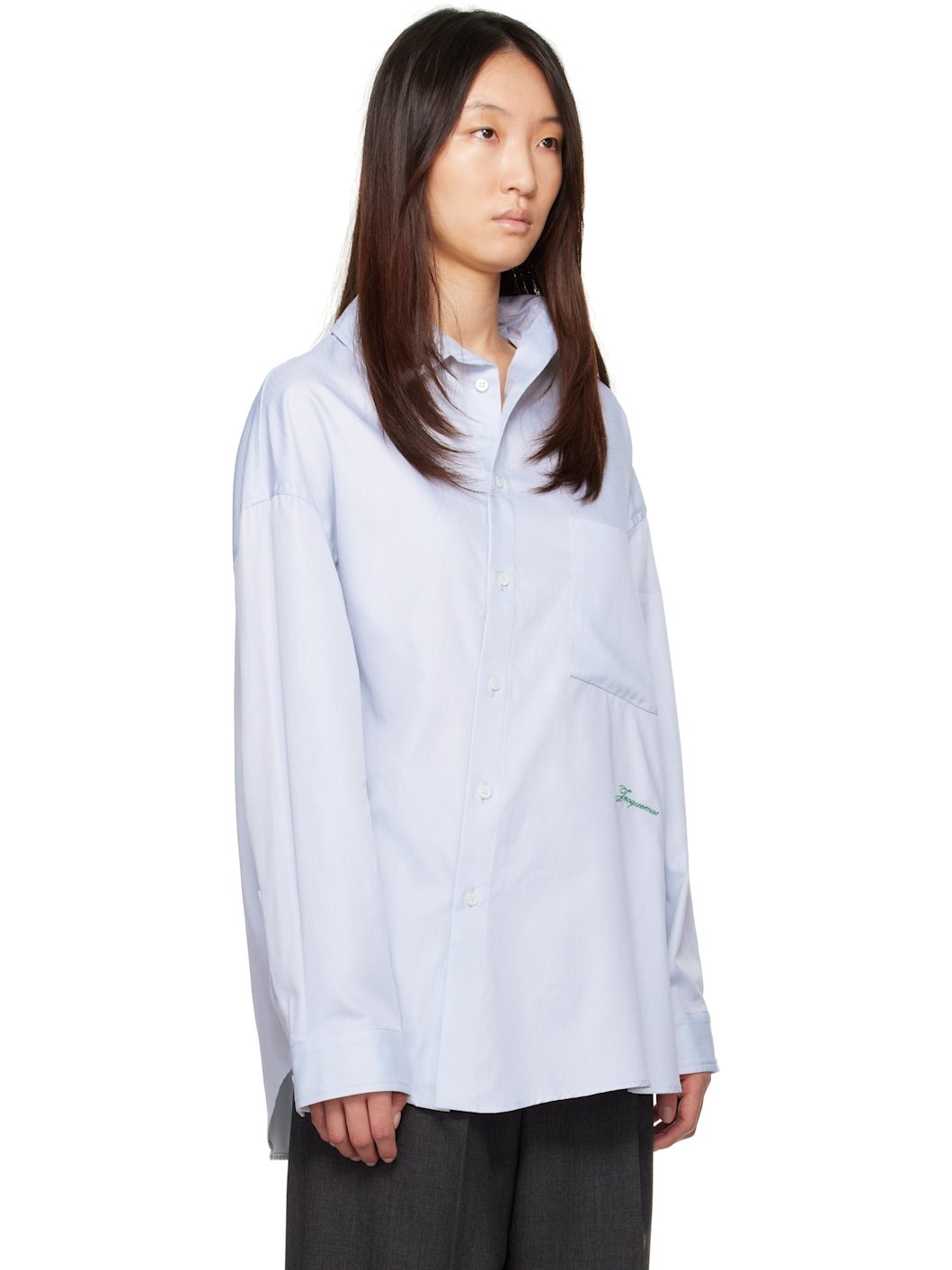 Blue La Croisière 'The Cuadro' Shirt - 2