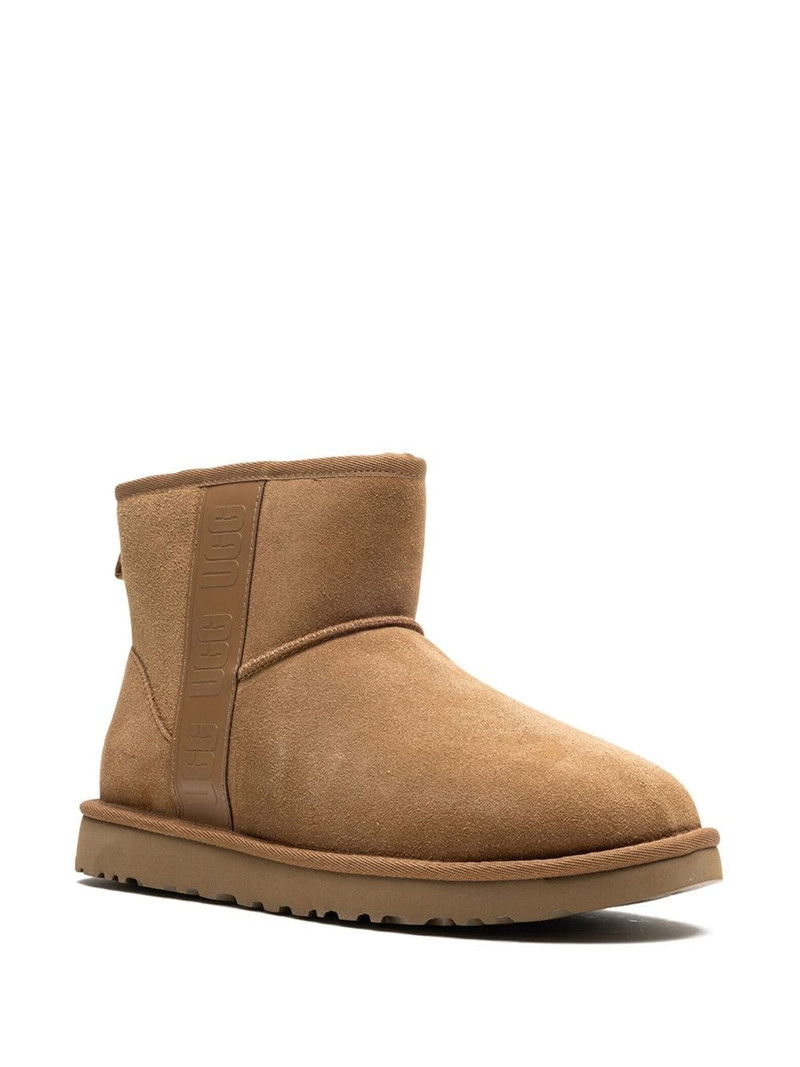 UGG logo-tape ankle boots outlook