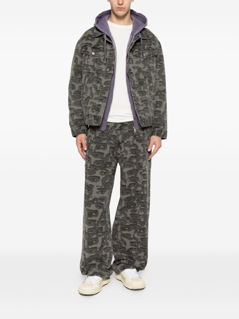KidSuper buttoned camouflage jacket outlook