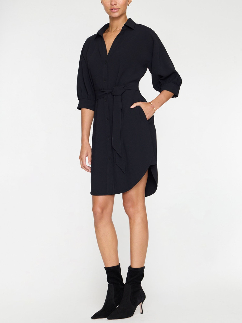 The Kate Crepe Belted Dress 5