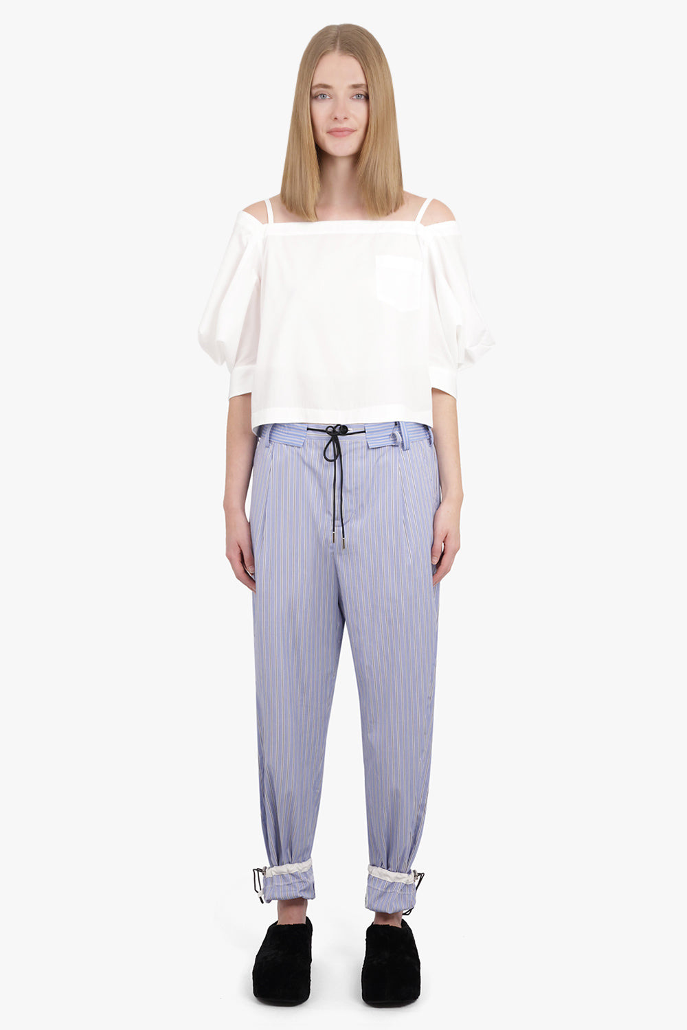 THOMAS MASON JOGGER PANT | LIGHT BLUE STRIPE - 6