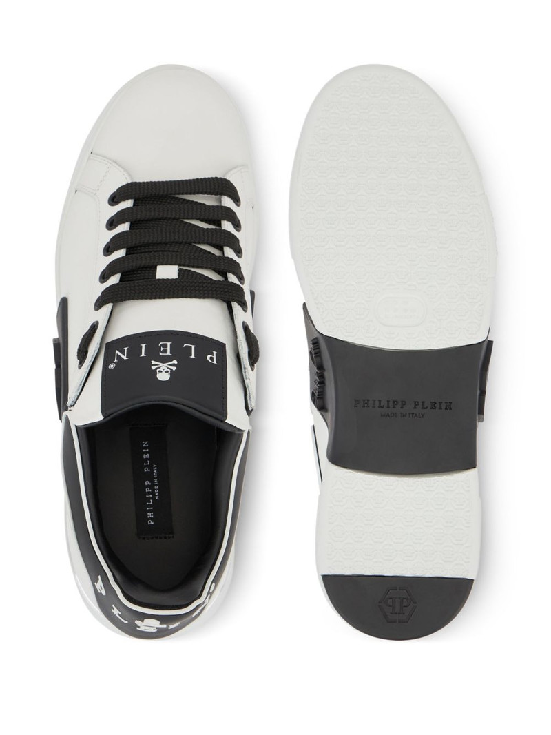 logo plaque low-top trainers 4