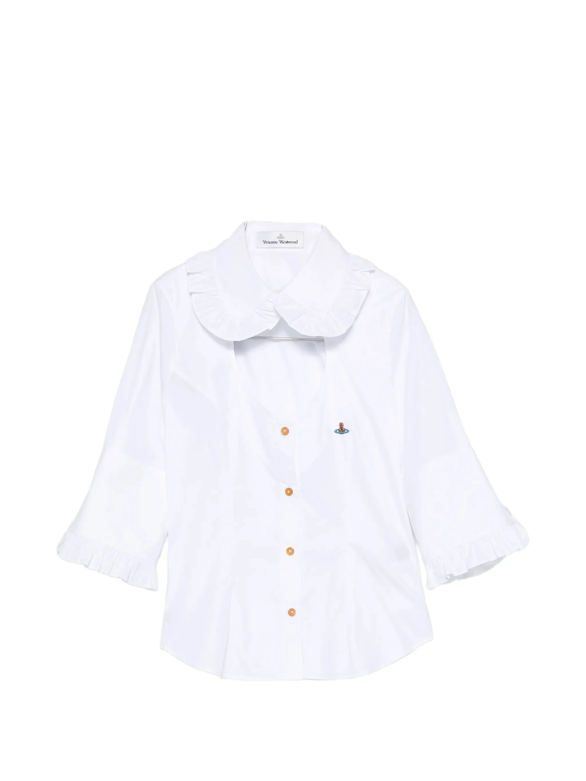 Vivienne Westwood SS Toulouse Frill Cut-out Shirt - 1