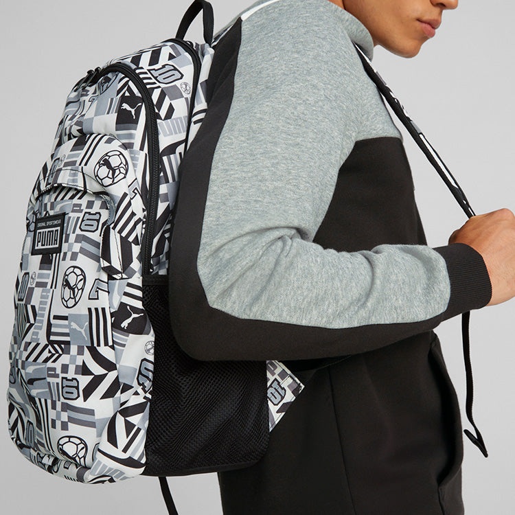PUMA Academy Backpack 'White Black' 079133-03 - 3