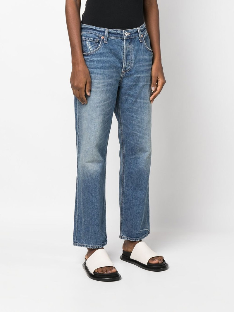 high-rise straight-leg jeans 3