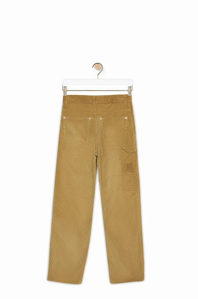 Loewe Workwear trousers in cotton outlook