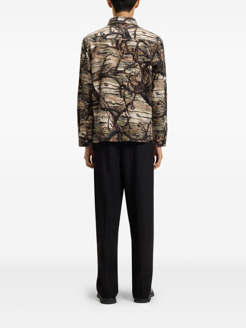 HUGO buttoned patterned jacket outlook