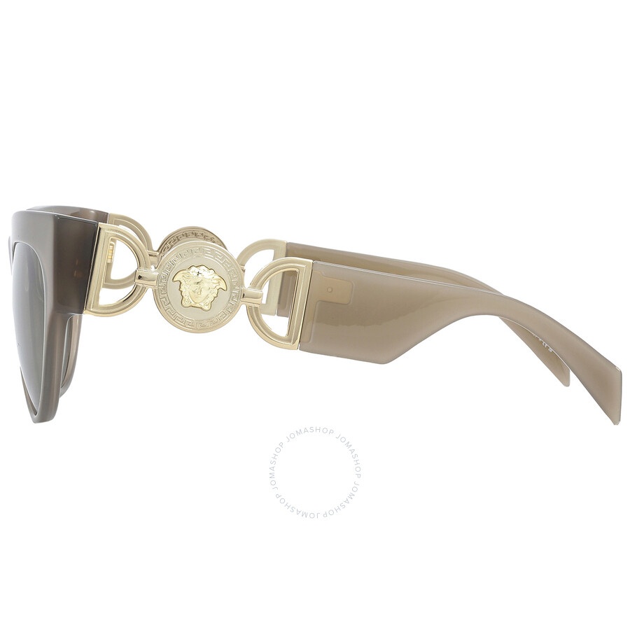 Versace Light Brown Cat Eye Ladies Sunglasses VE4440U 5407/3 56 - 3