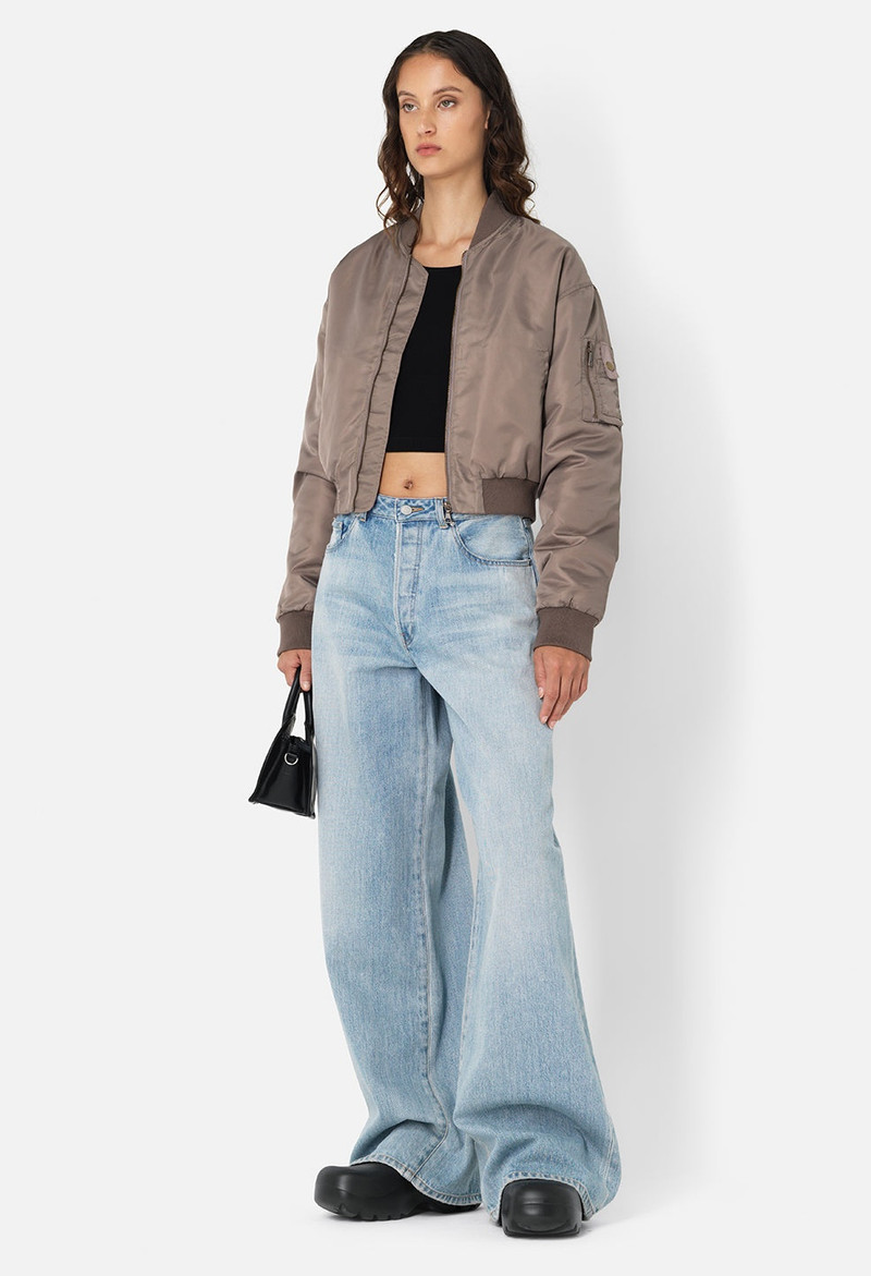 HUNTER CROPPED BOMBER 3