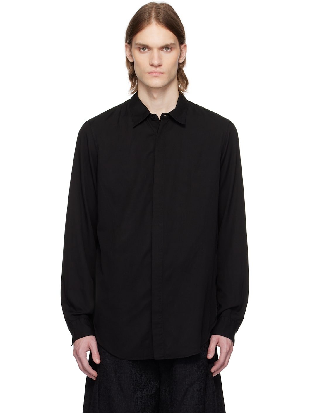 Black Formal Shirt - 1