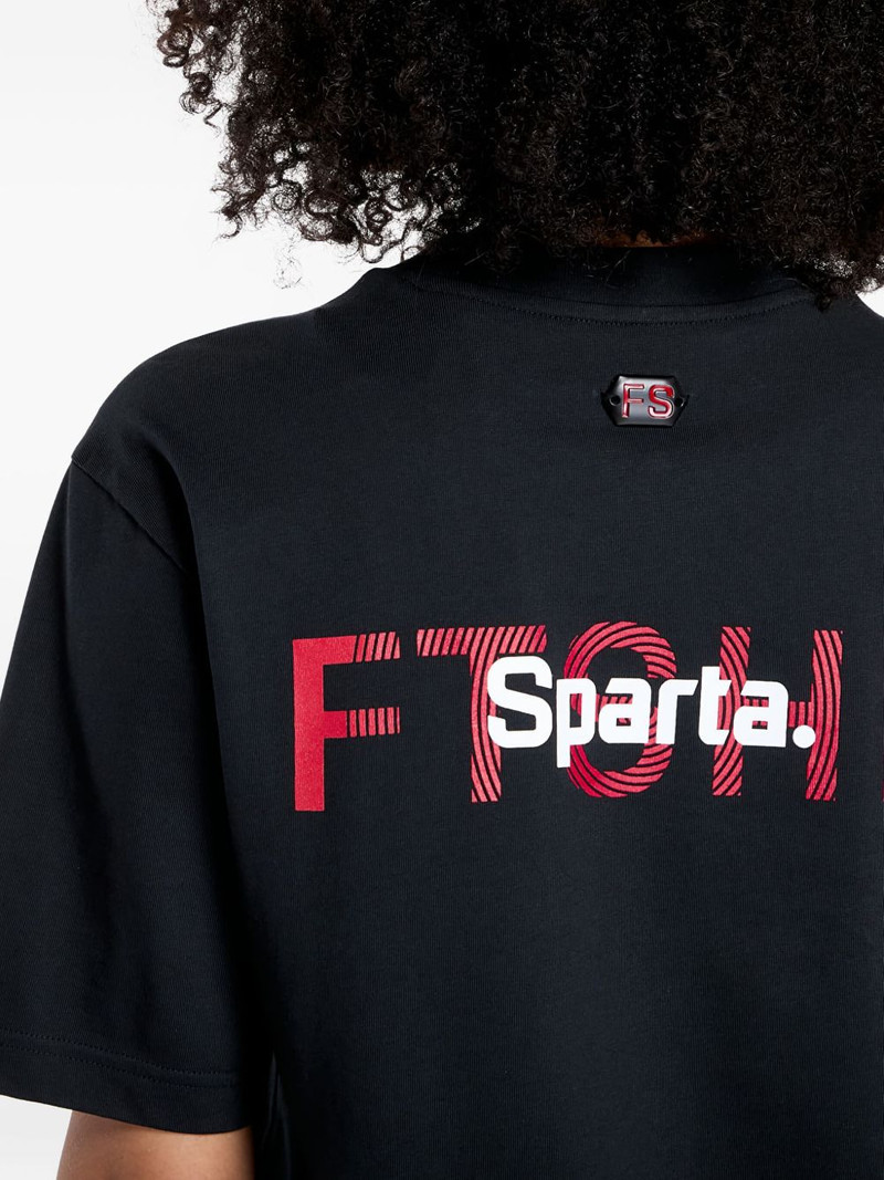 x Footshop x Sparta logo-print T-shirt 4
