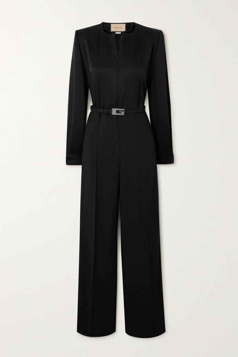 Satin jumpsuit - 1