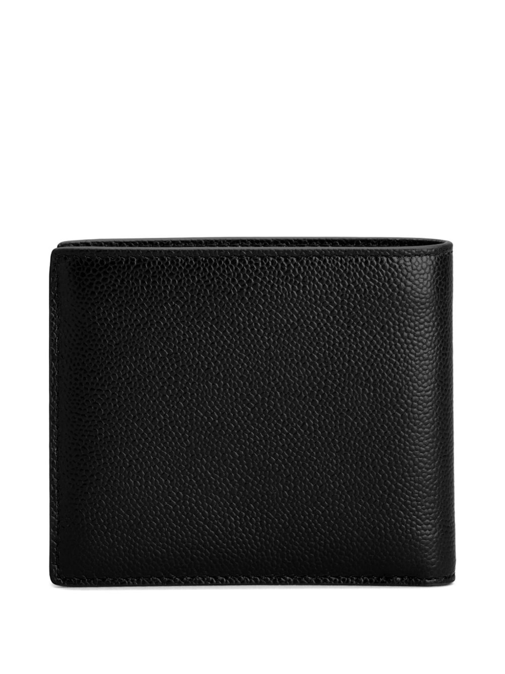 logo-plaque leather wallet - 2