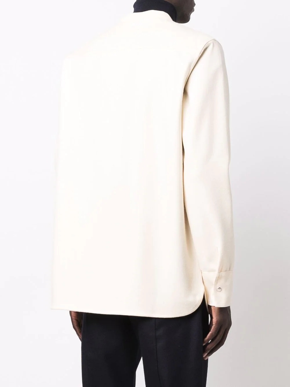 zipped long-sleeve top - 4