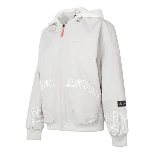 (WMNS) adidas CNY Warm Jackets 'White' HZ2998 - 1