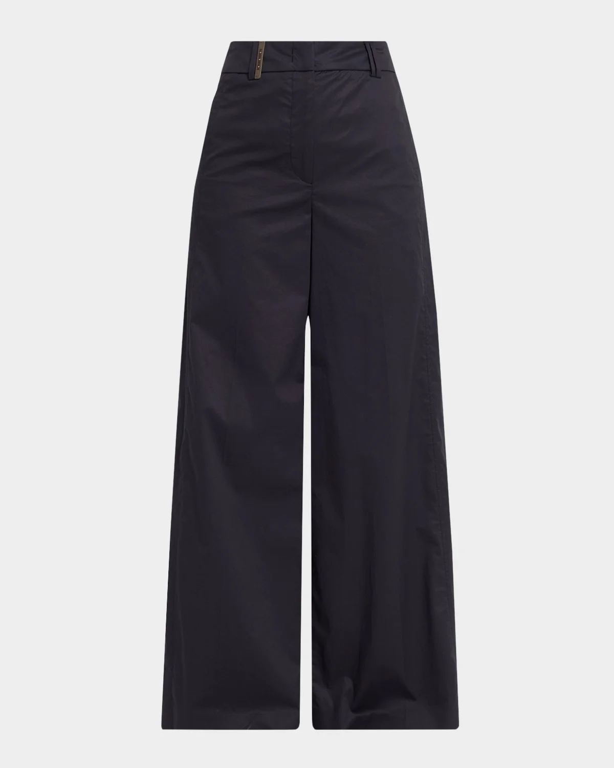 Wide-Leg Linen Pants - 1