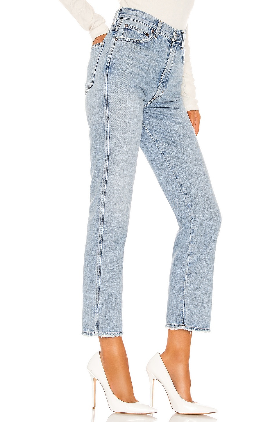 Pinch Waist High Rise Kick - 2