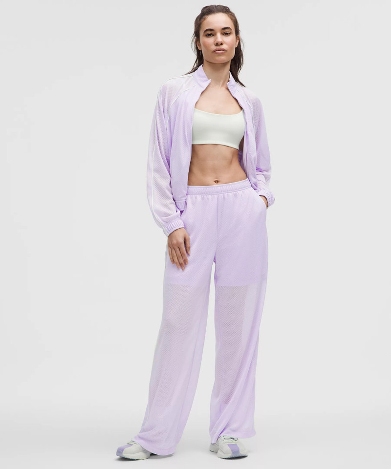 lululemon Mesh High-Rise Wide-Leg Training Pant outlook