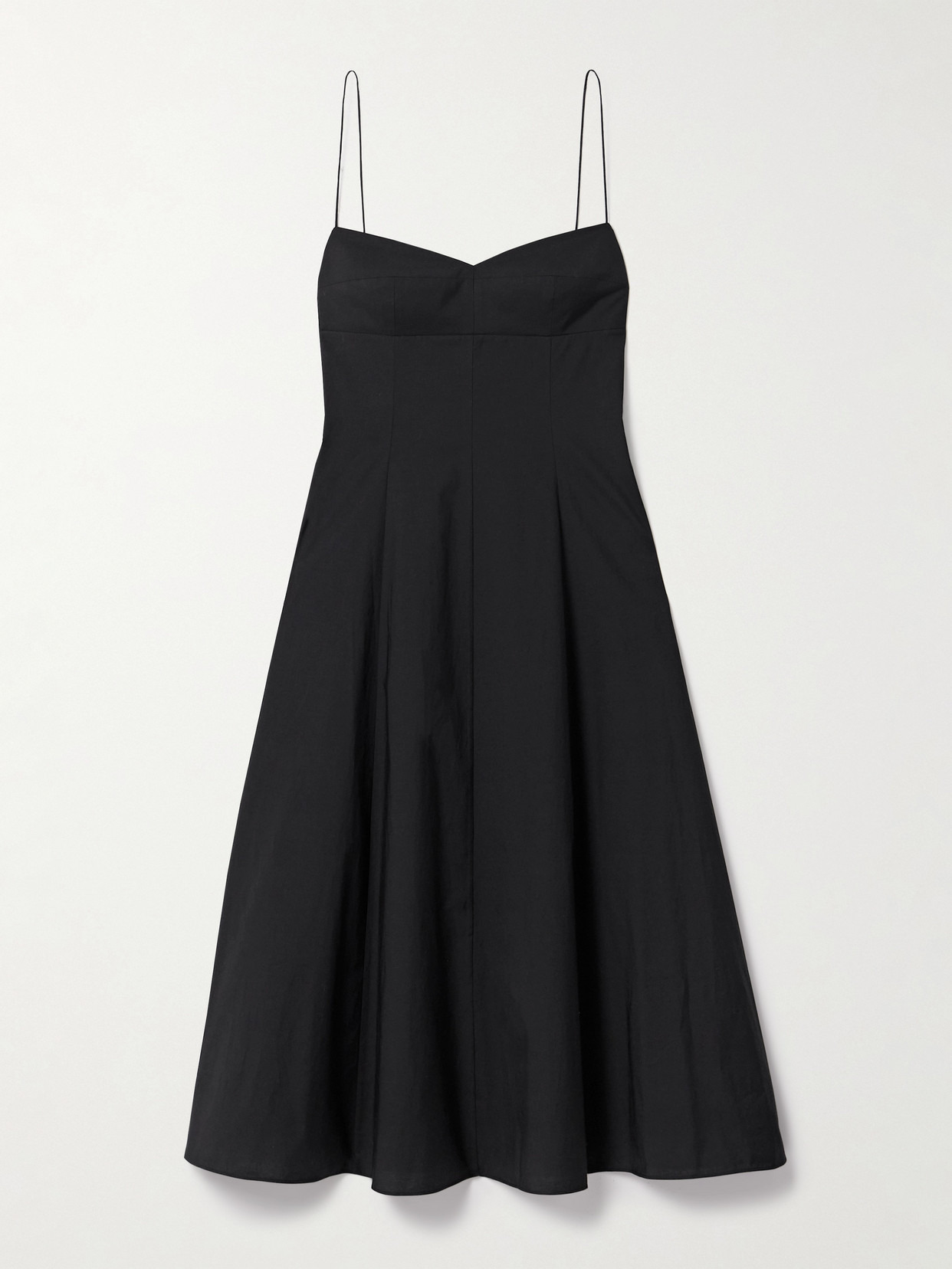 Isabella Cotton-canvas Midi Dress - 1