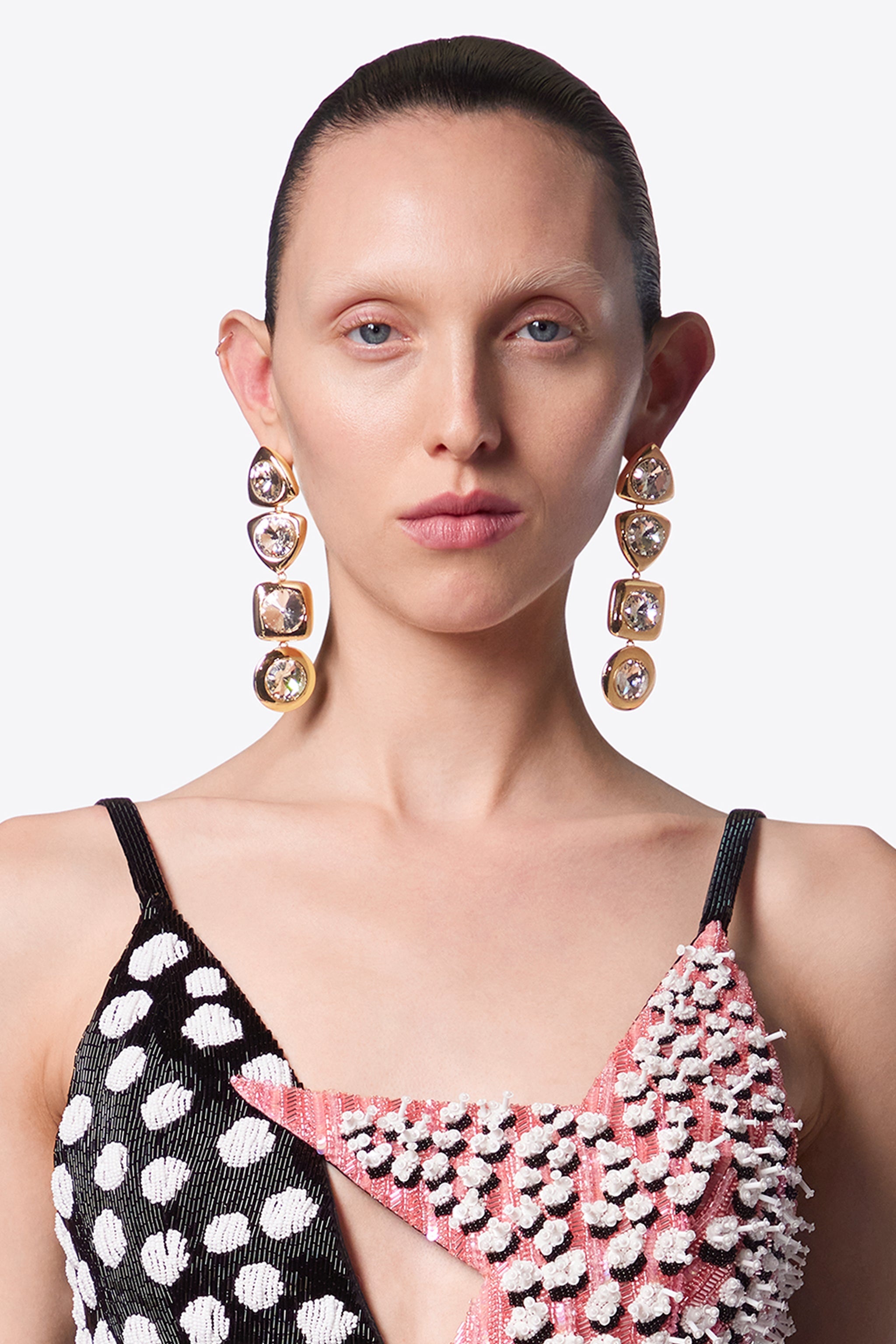 CRYSTAL DROP EARRINGS - 2