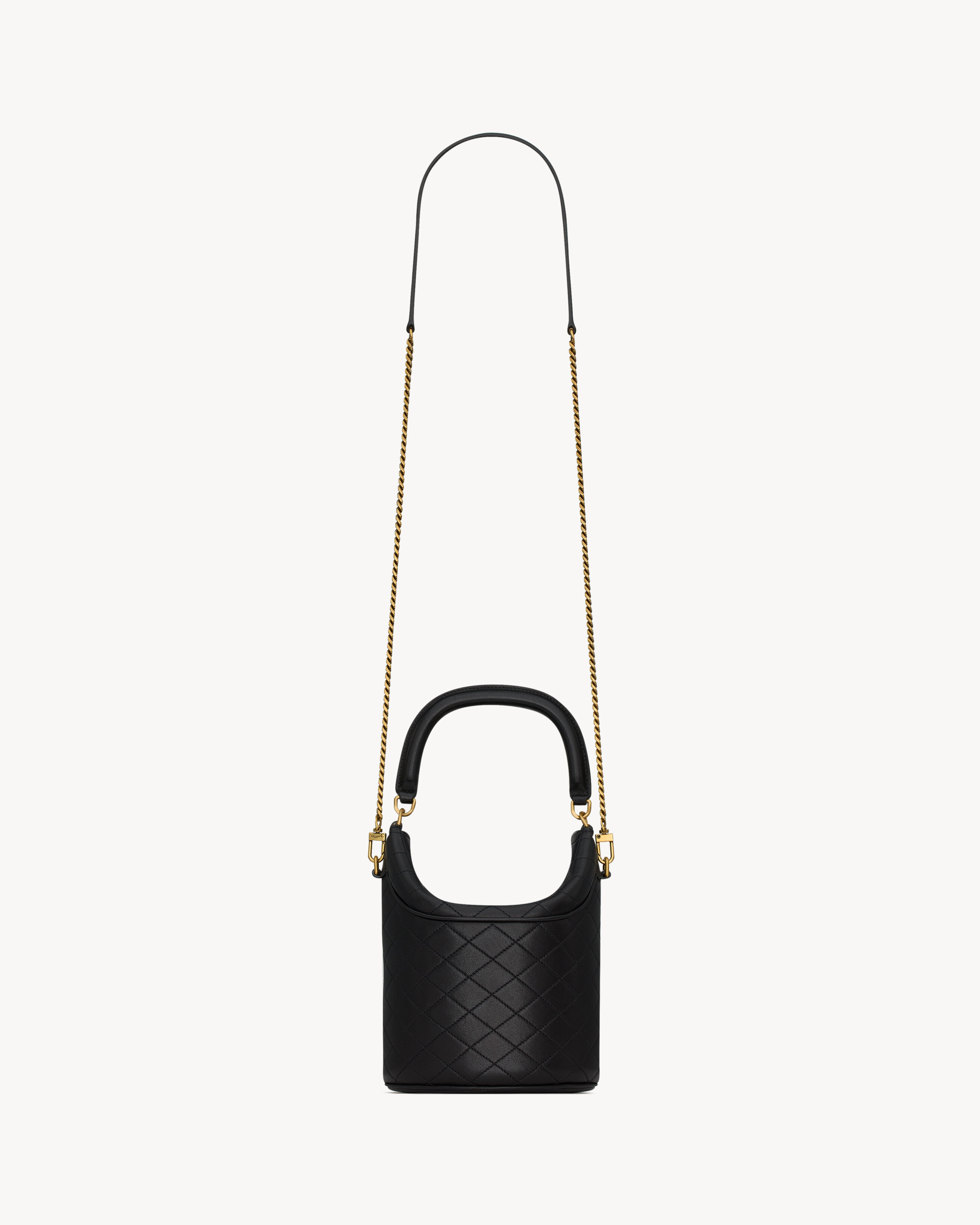 GABY BUCKET BAG IN LAMBSKIN - 4