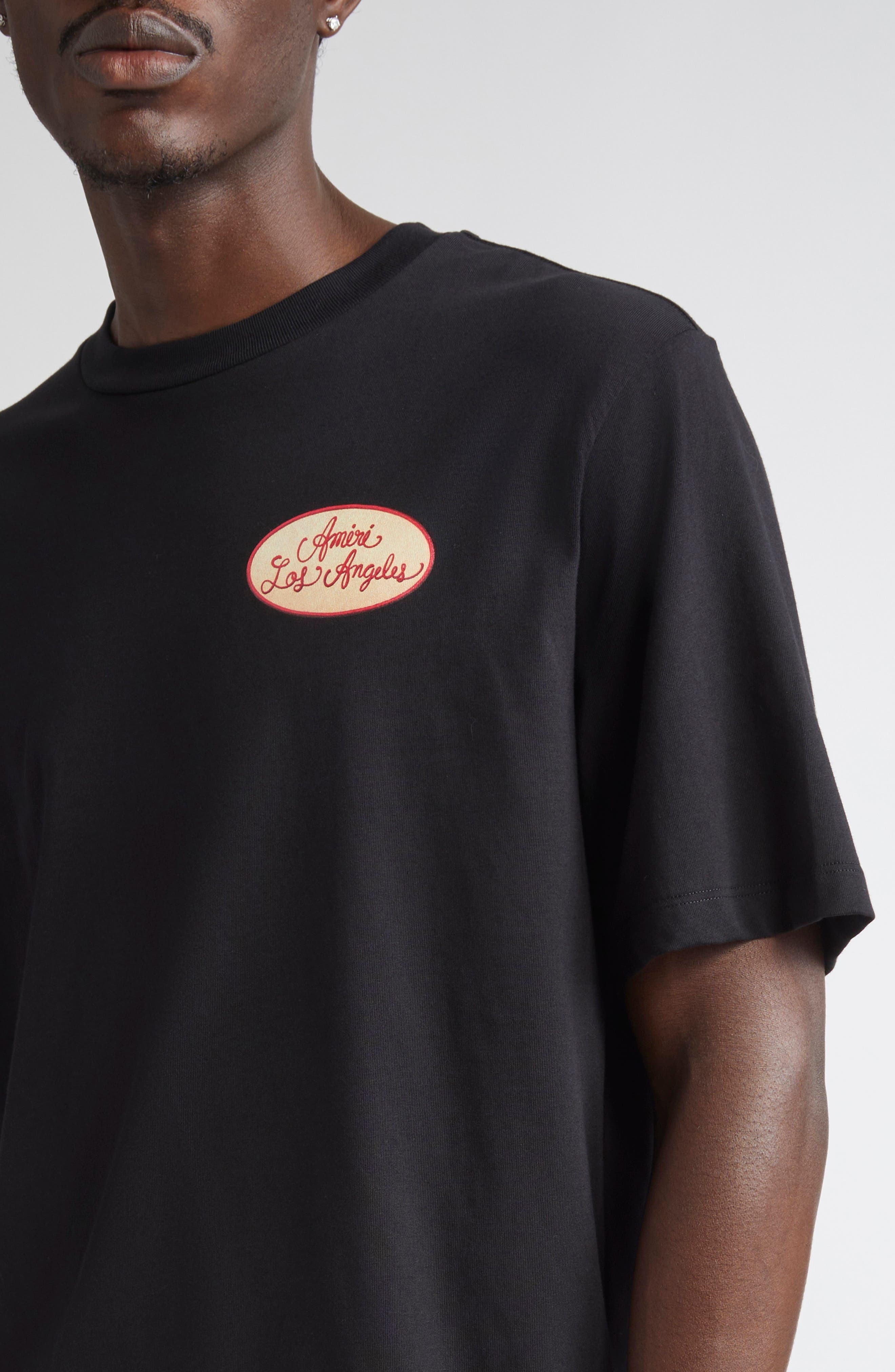 AMIRI Station Patch Graphic T-Shirt in Black at Nordstrom - 4