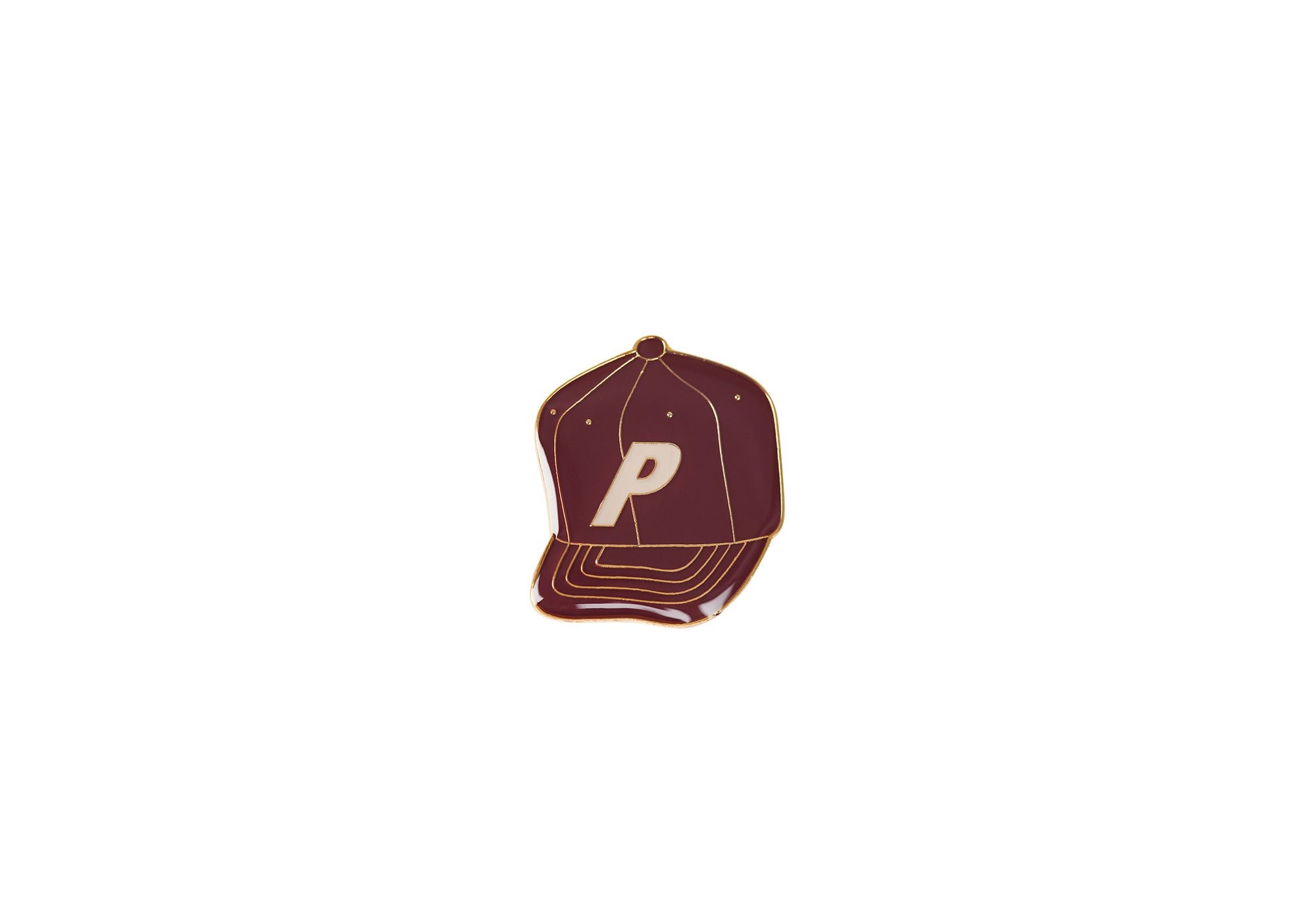 STADIUM HAT PIN BADGE BROWN - 1