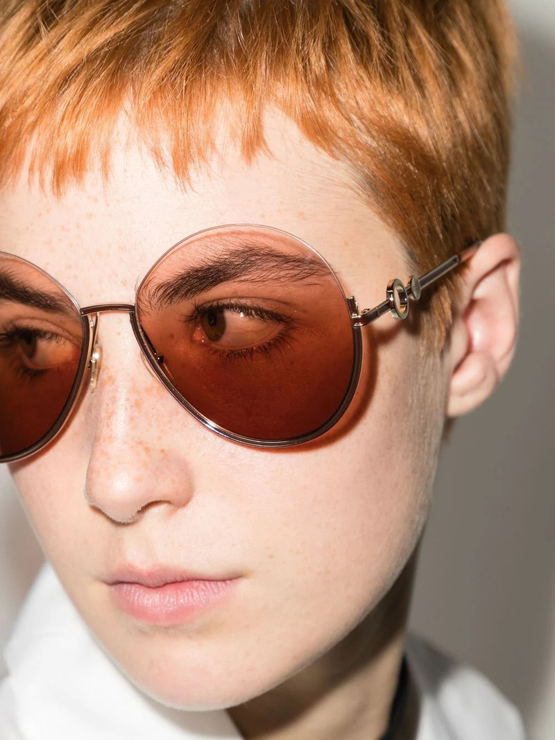 Sofya round-frame sunglasses 6