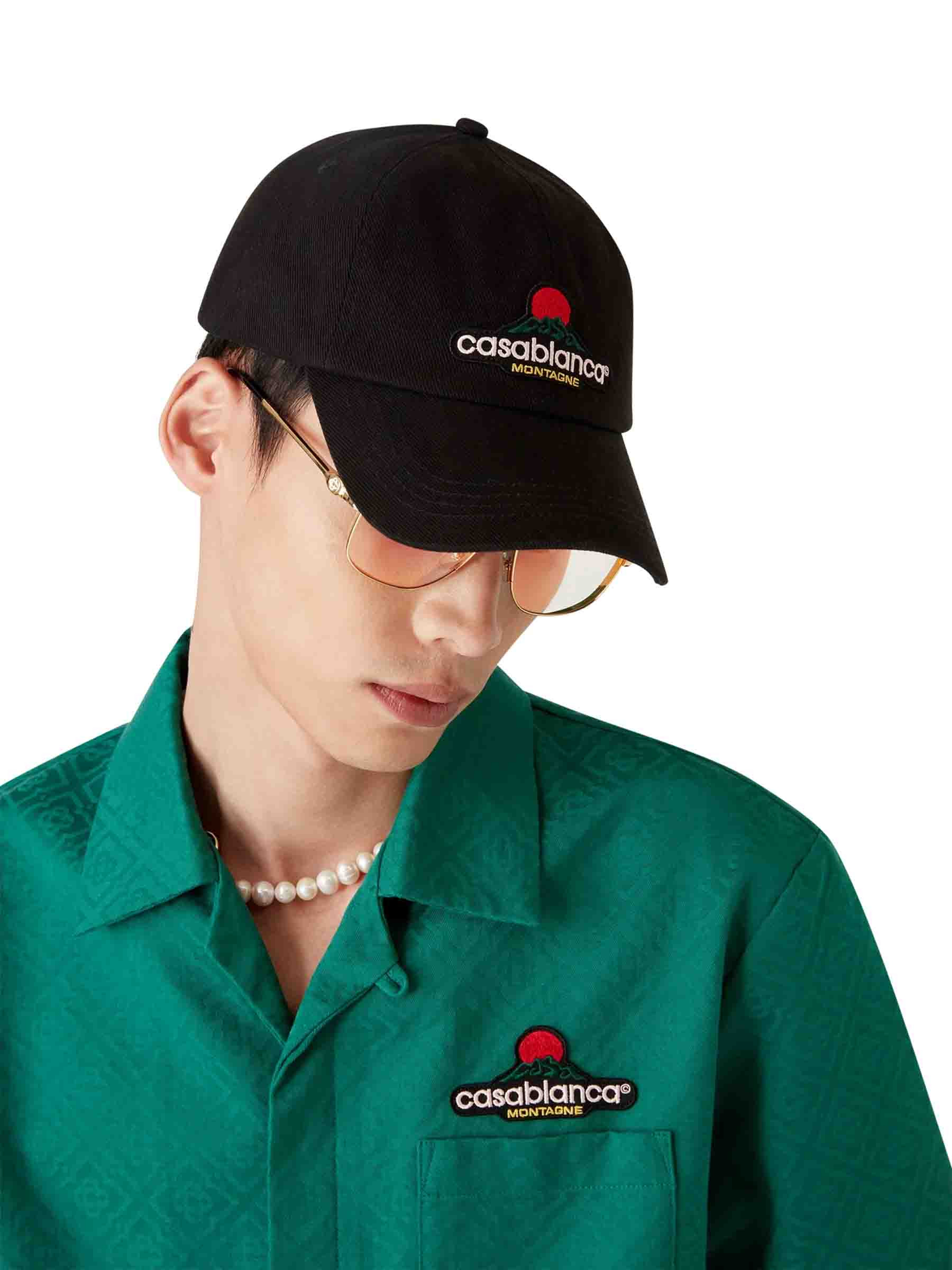 EMBROIDERED LOGO CAP - 2