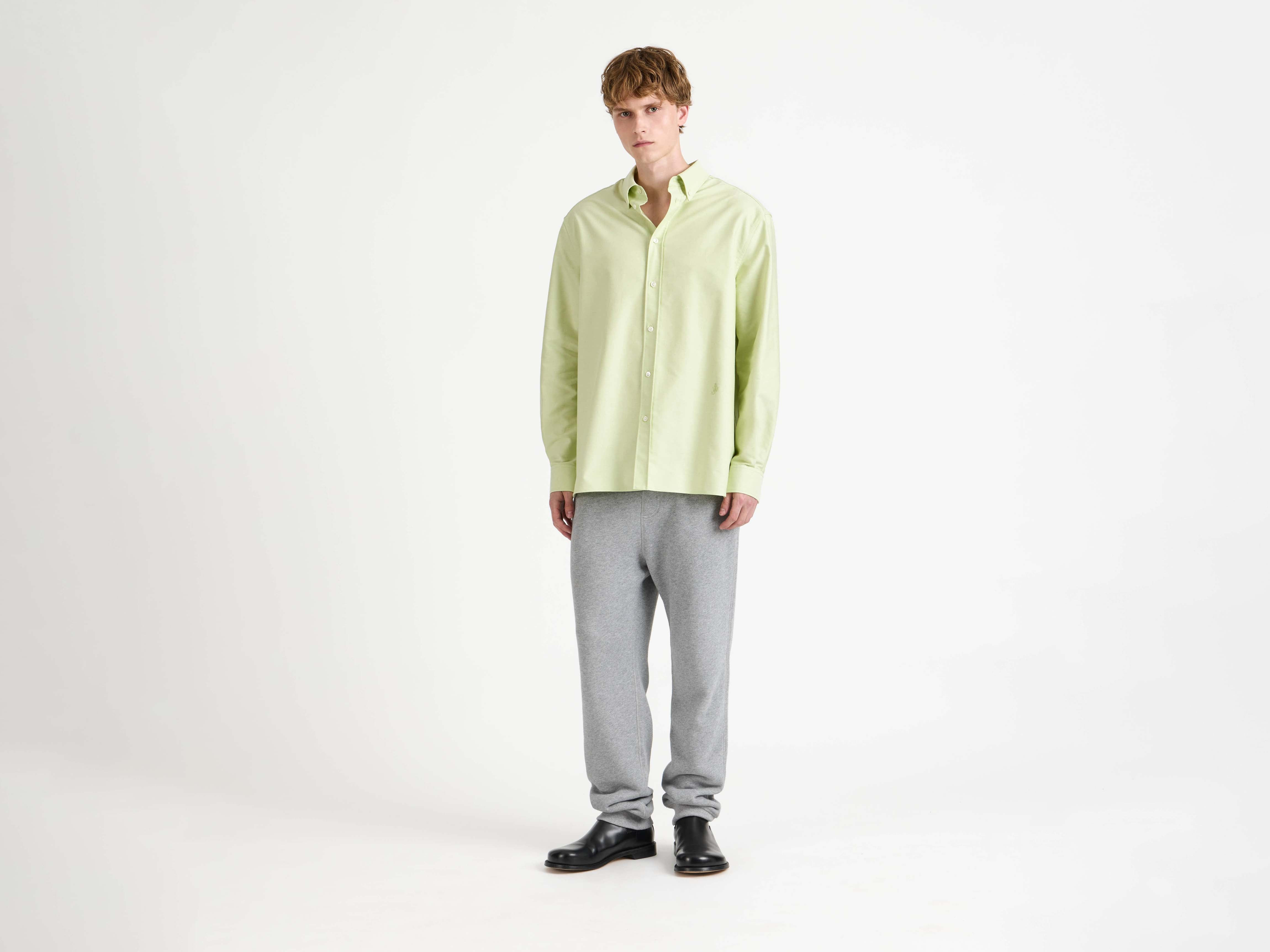 CLASSIC SHIRT IN LIME - 2