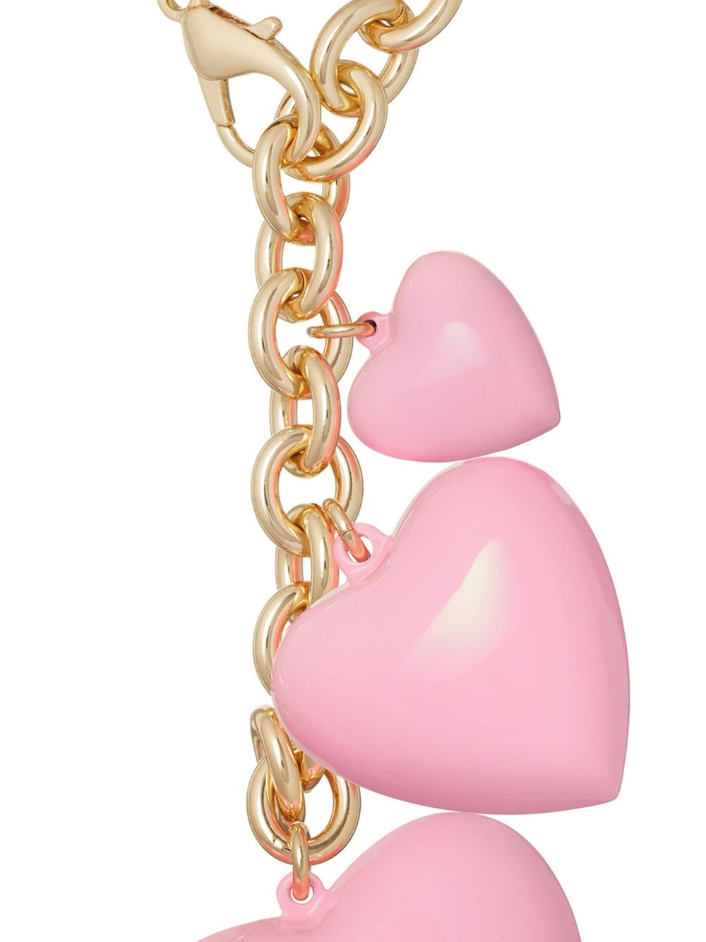 The Puffy Tripple Heart bag accessory - 2