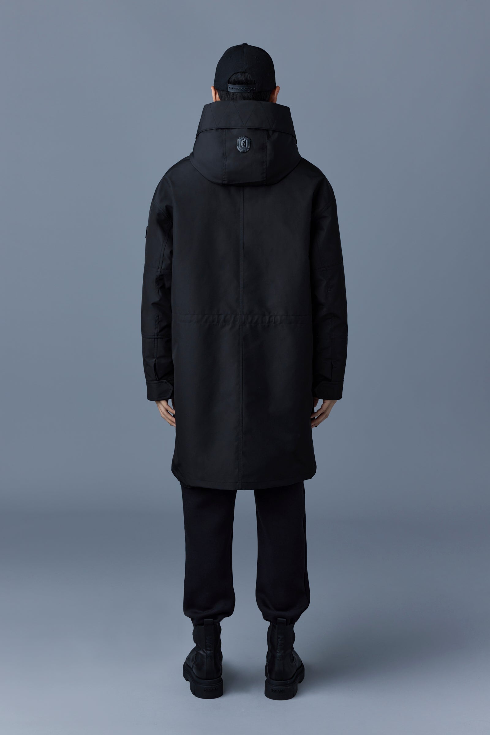 HARLEM Bonded Tech down parka with hood - 4