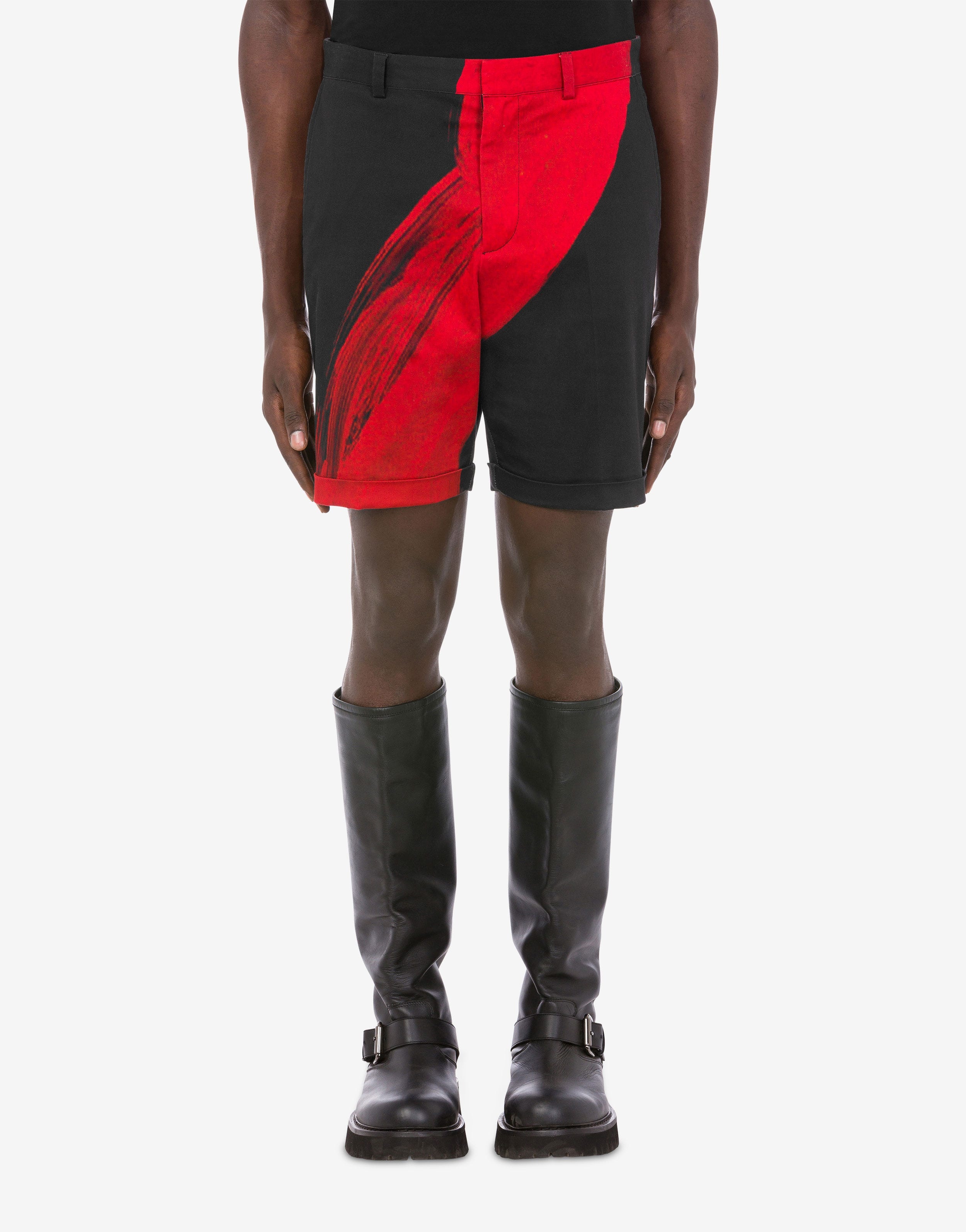 TONY VIRAMONTES ARCHIVE STRETCH GABARDINE BERMUDA SHORTS - 2