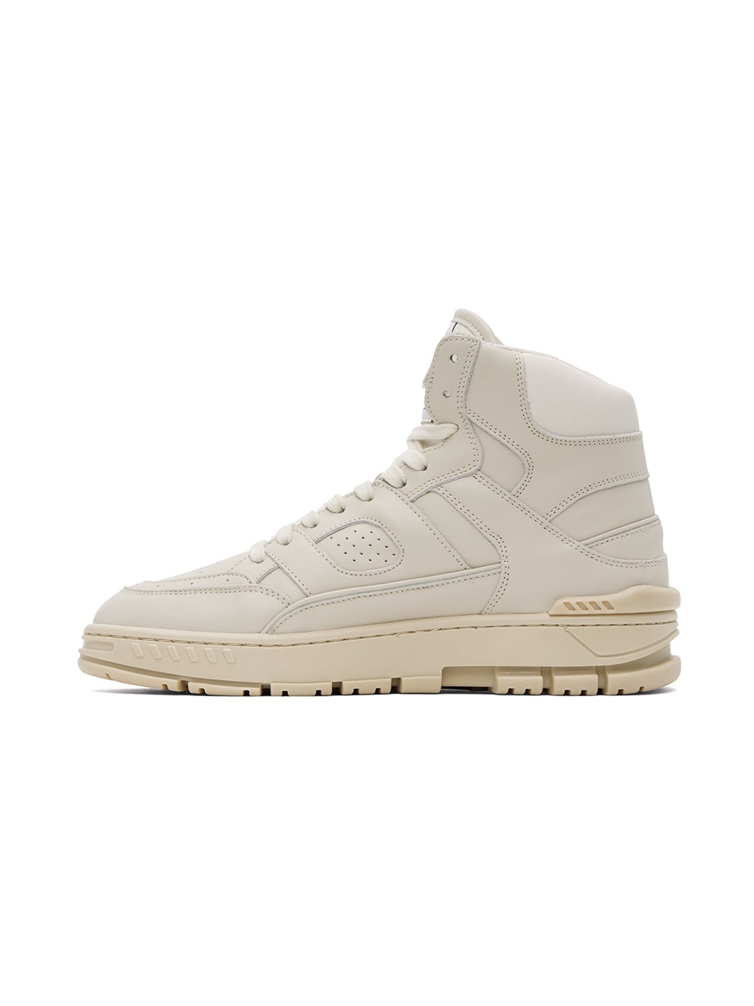 Beige Area Hi Sneakers - 3