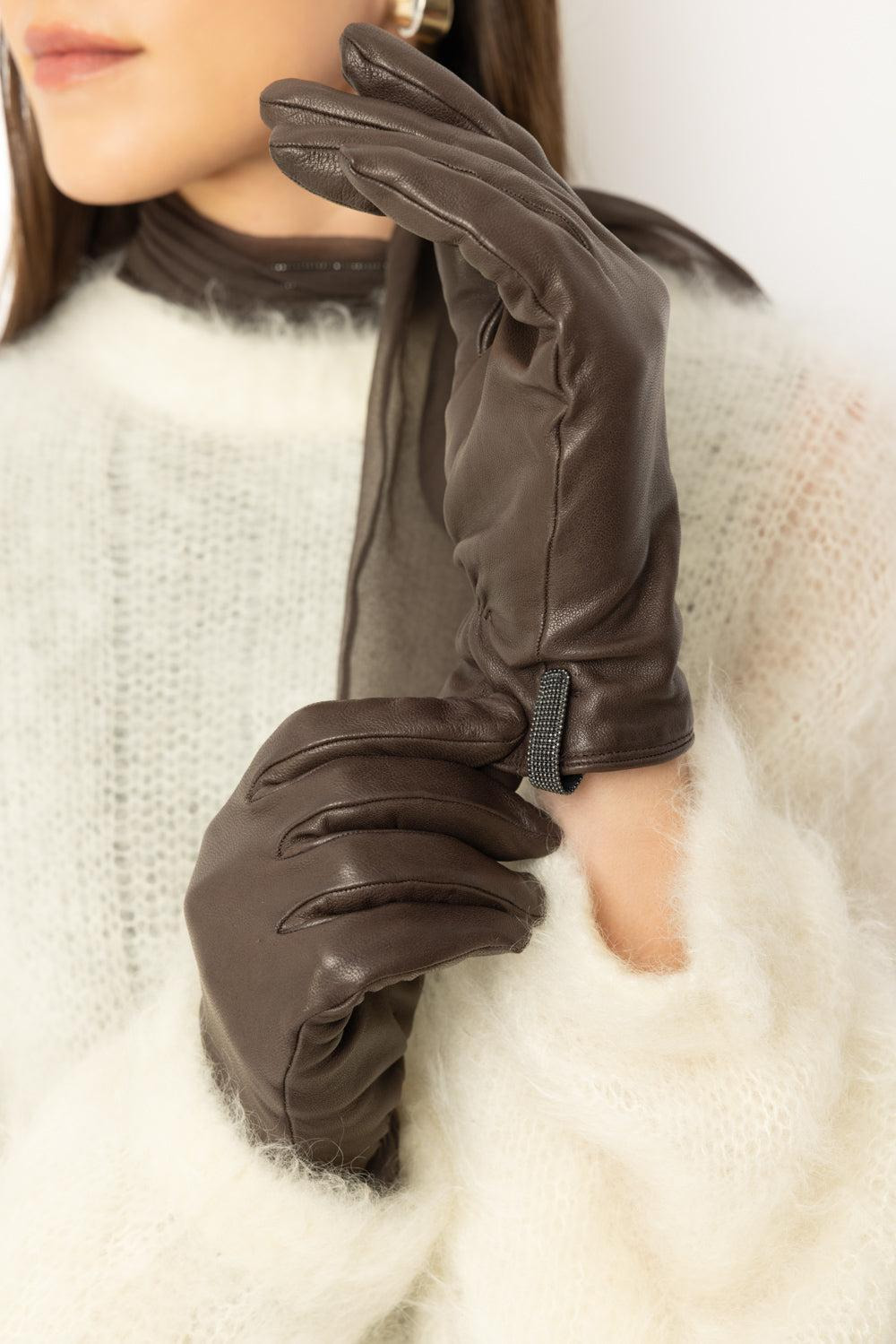 Shiny Biker Gloves - 2