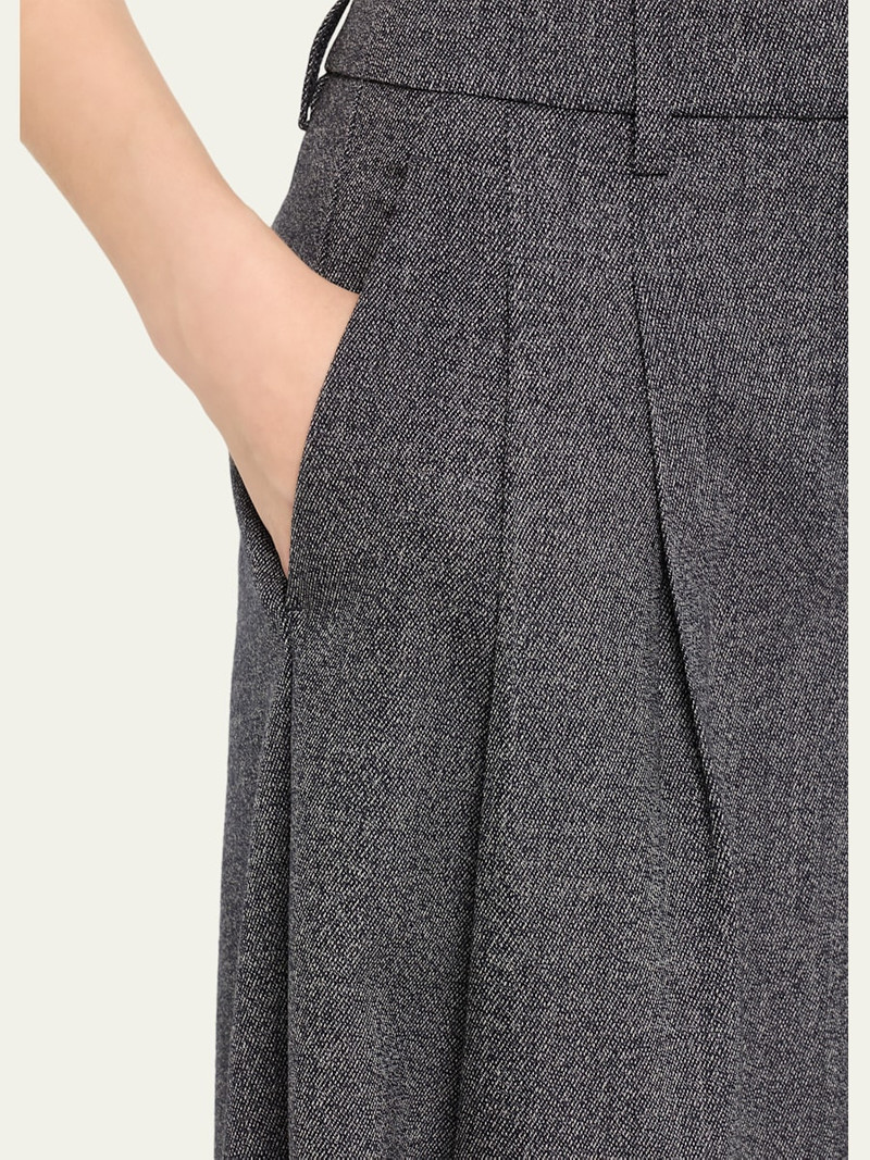 TWP Next Didi Stretch Wool Wide-Leg Trousers outlook