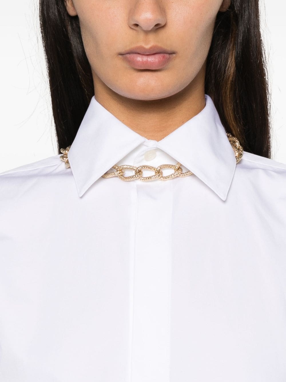 Cassandre-embroidered shirt - 5