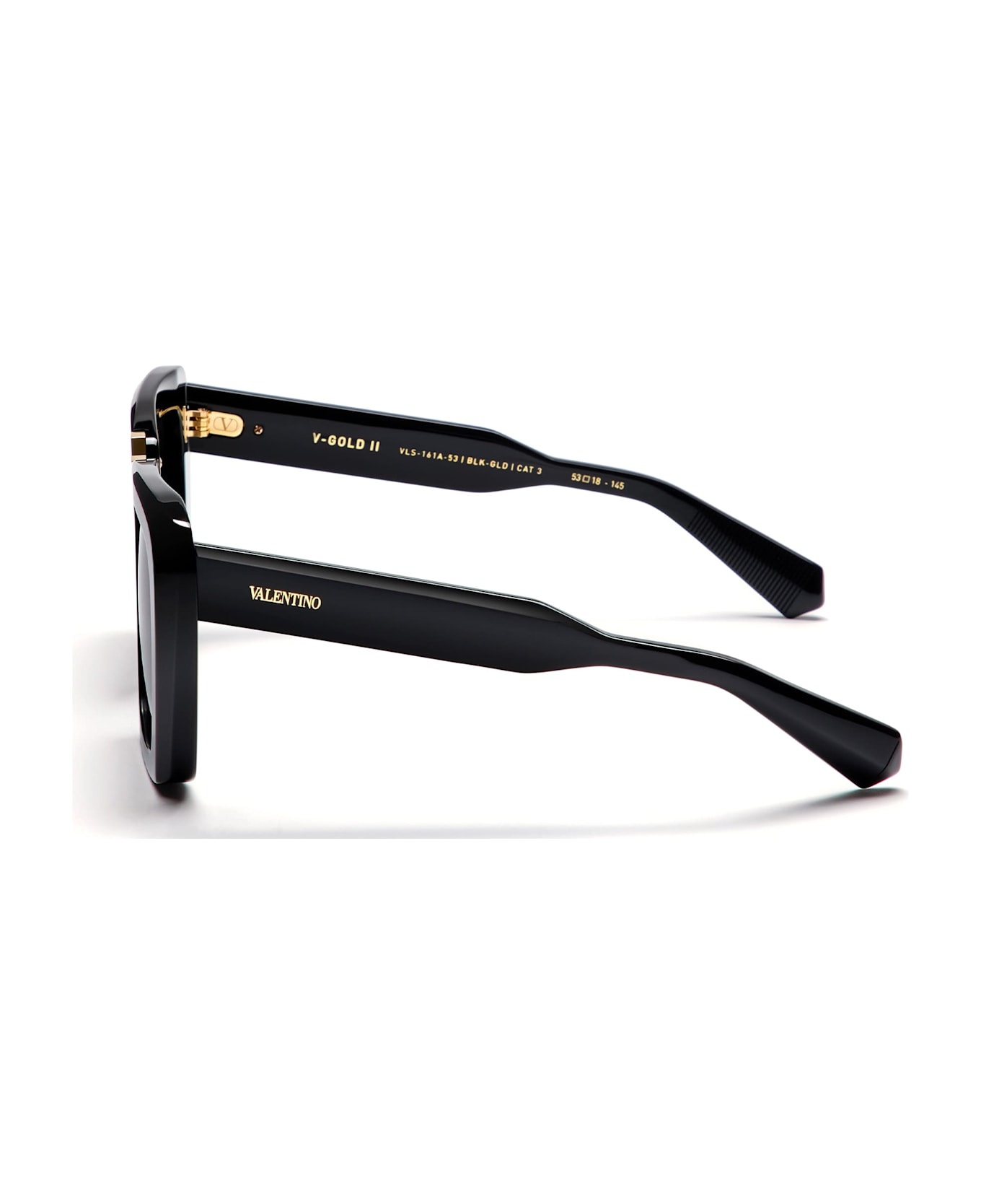 V-gold-ii - Black / Gold Sunglasses - 3