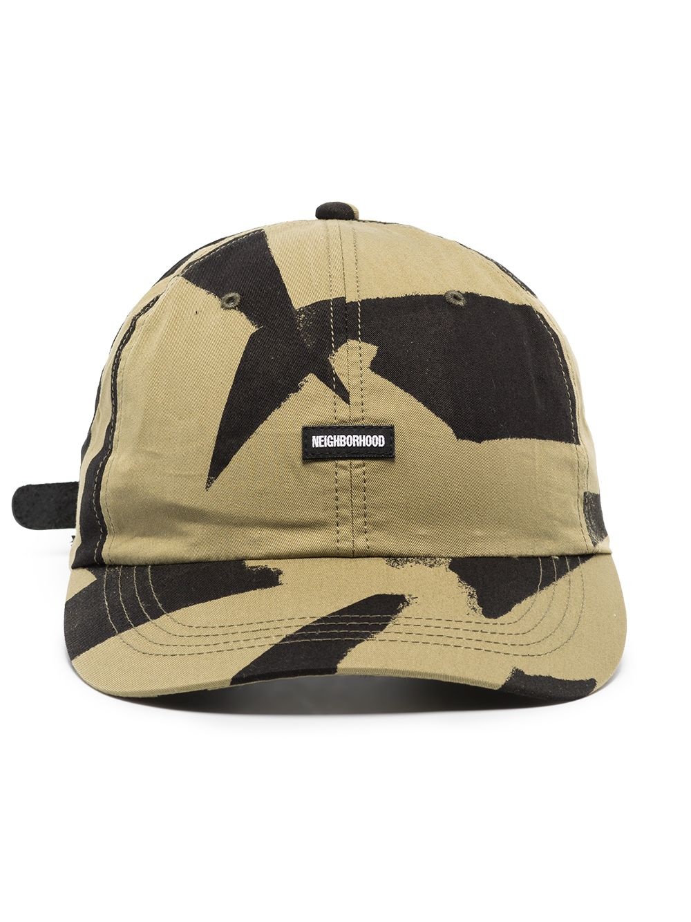 graphic print baseball cap - 1