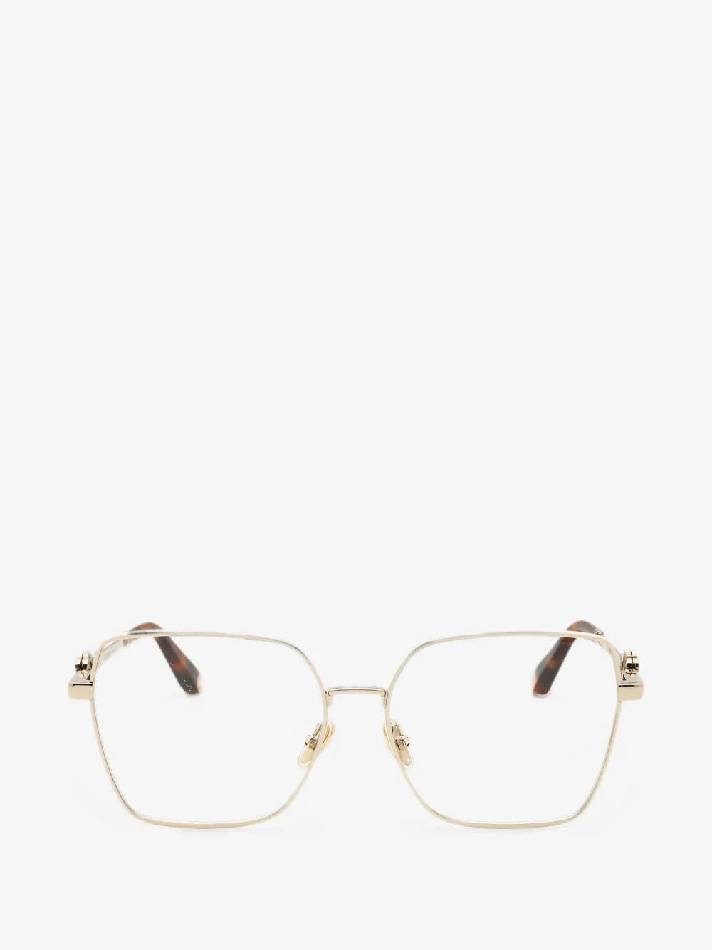 square-frame glasses - 1