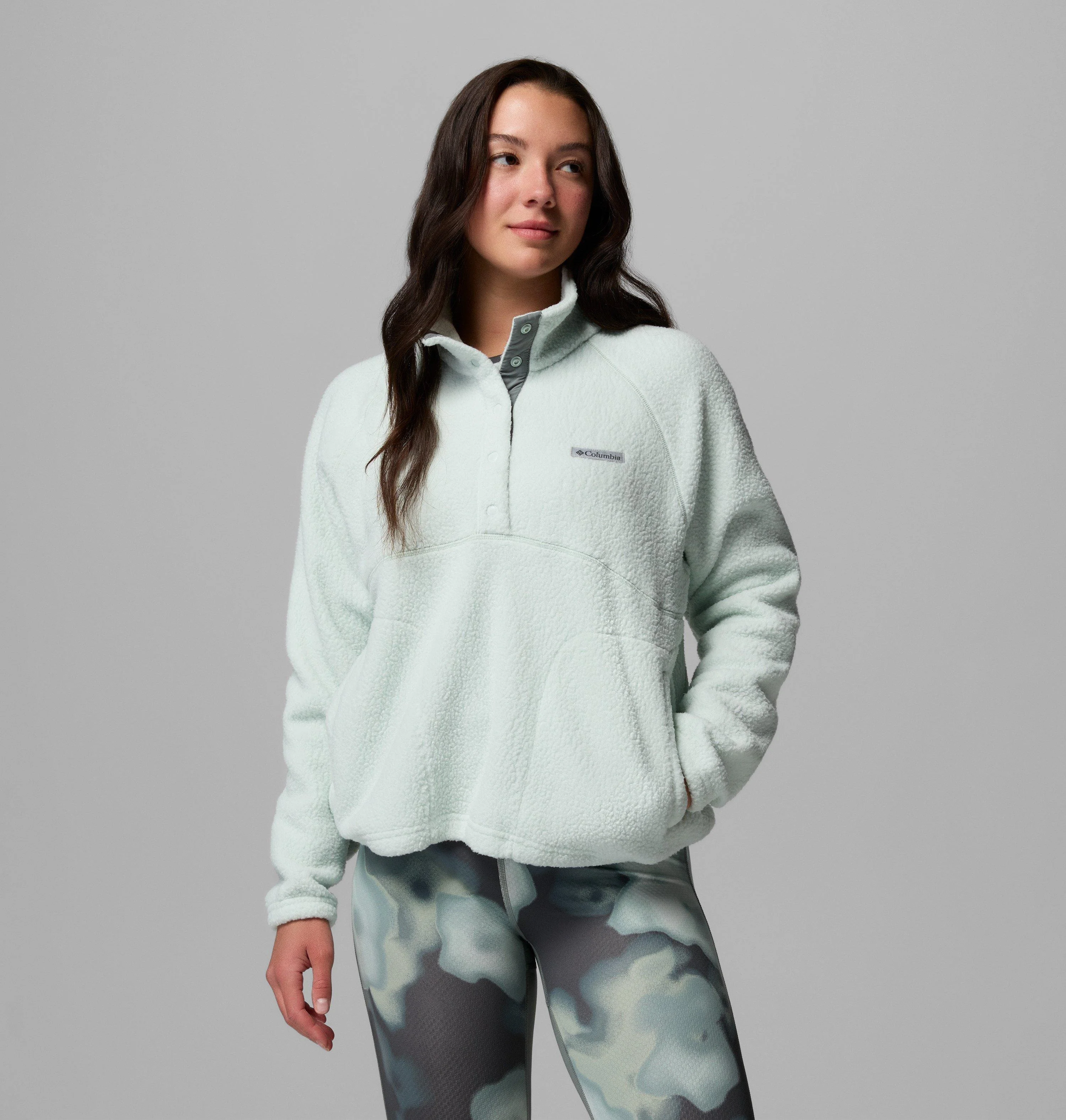 Women's Jasper Ridge Pebbled Fleece Half Snap - 1