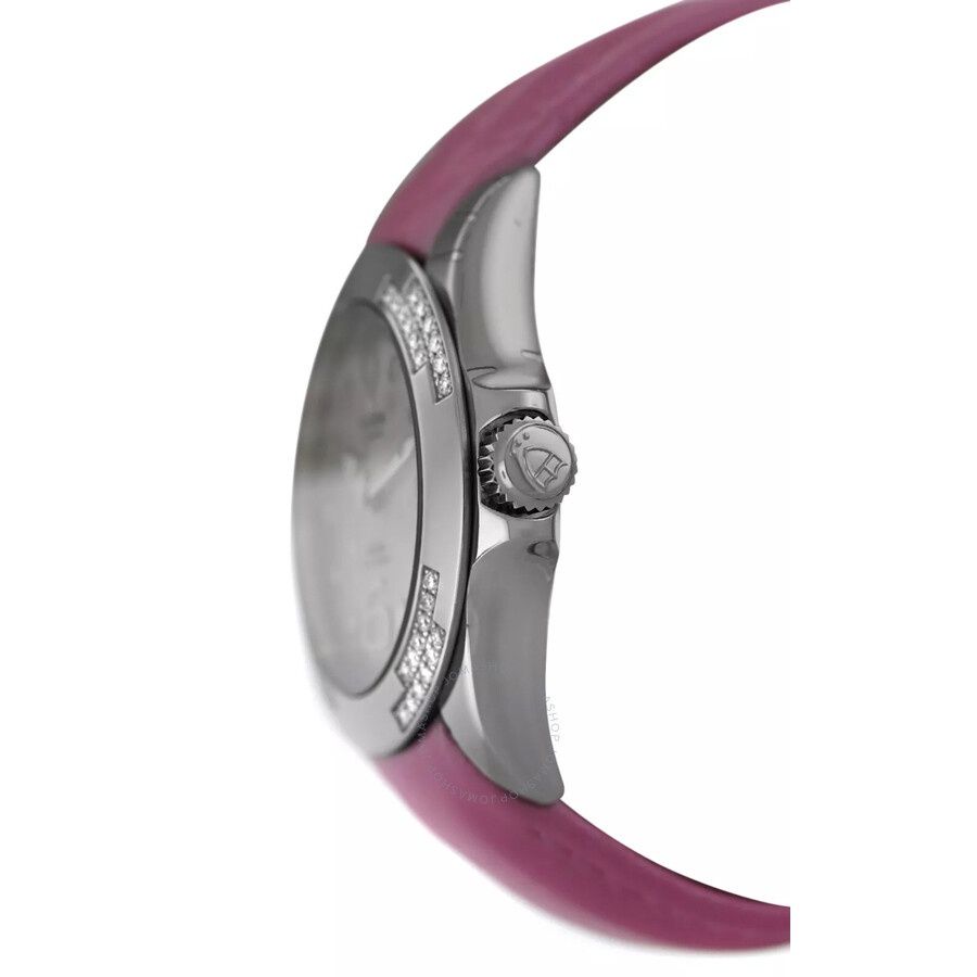 Pre-owned Tudor Prince Date Automatic Diamond Purple Dial Ladies Watch 79440P - 3
