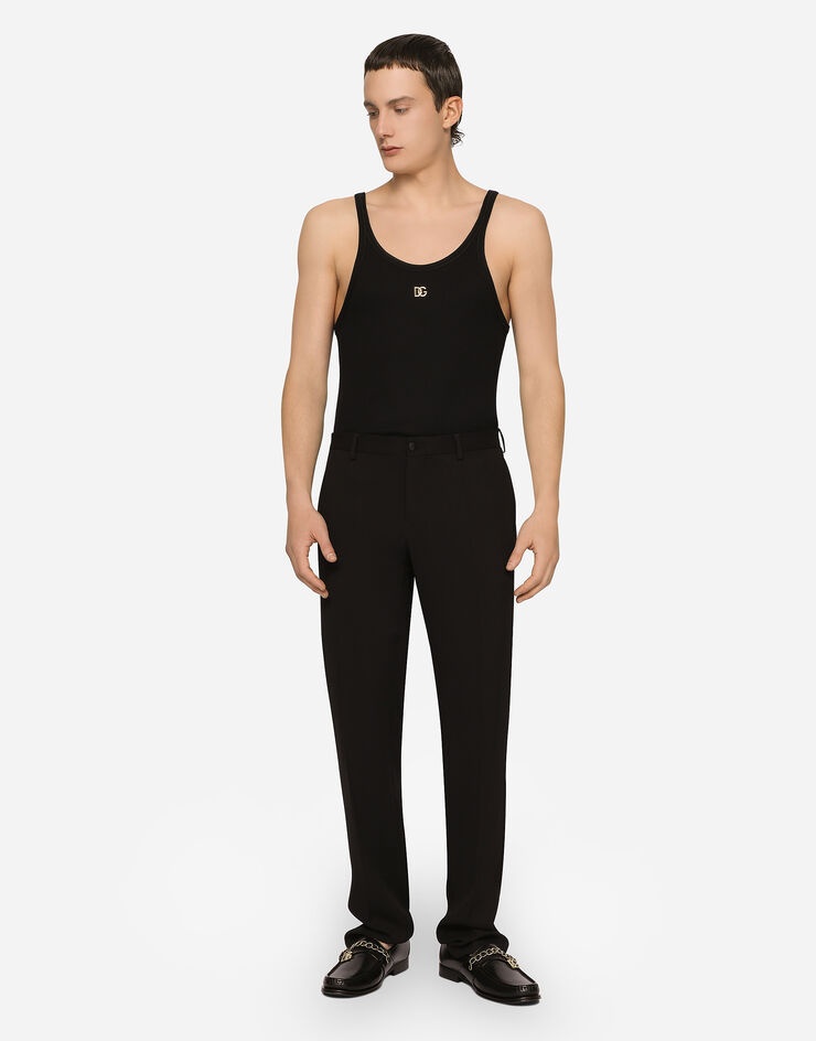 Stretch technical fabric pants - 2