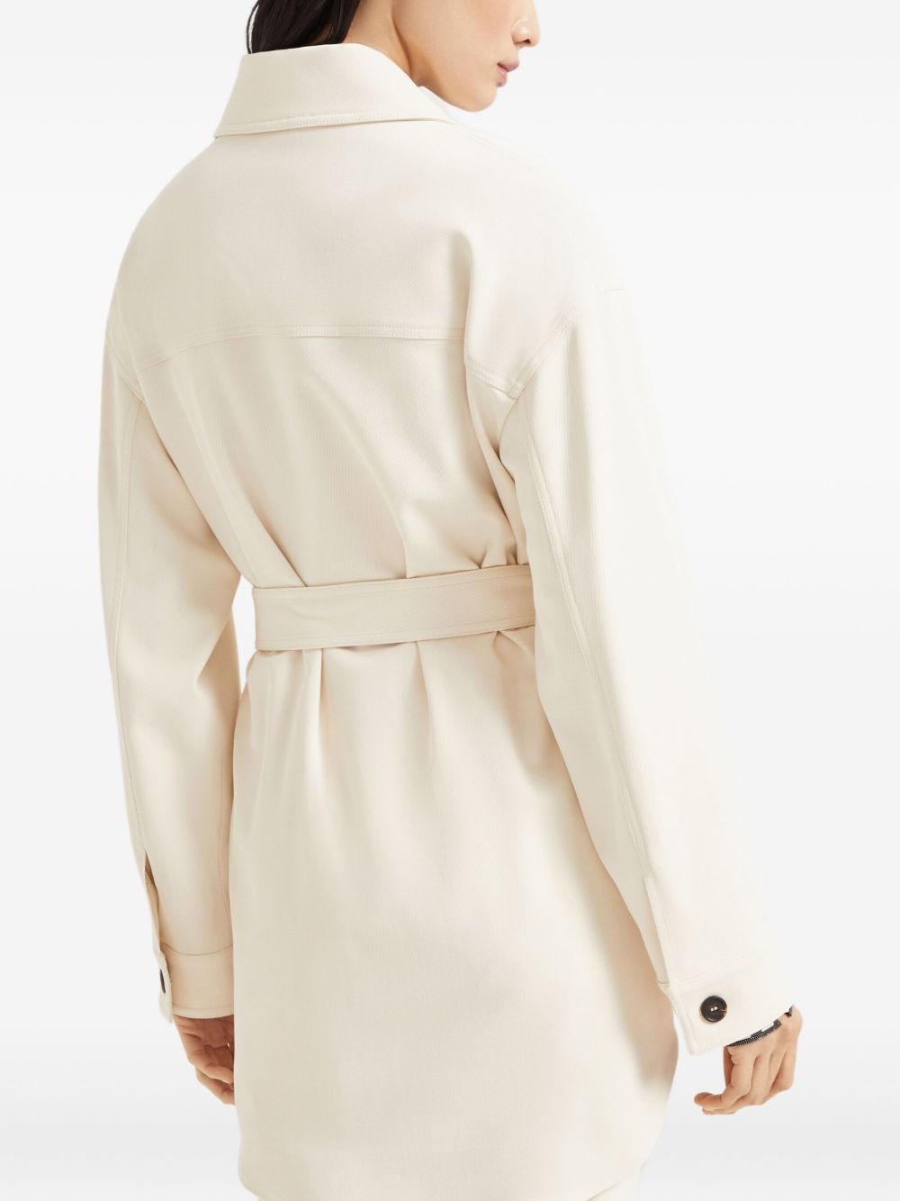 belted jacket - 4