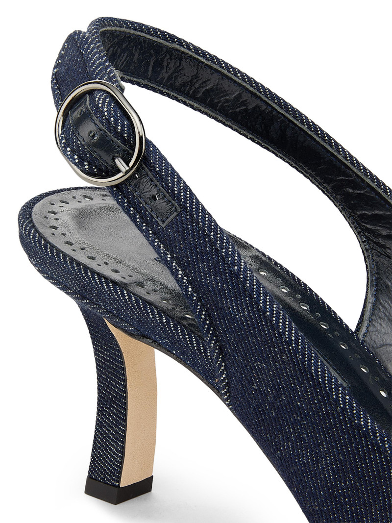 70mm slingback peep-toe 펌프 5